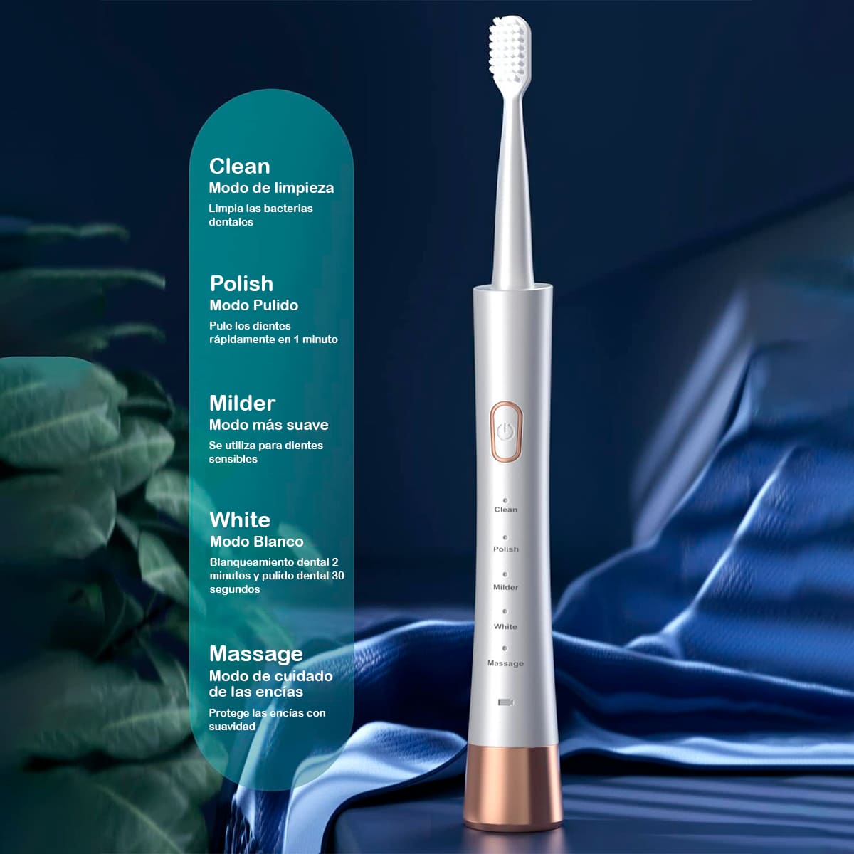 Miniatura 8 de Cepillo Eléctrico Sónico MD-806